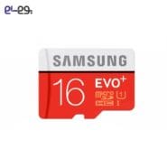 کارت حافظه اصلی سامسونگ 16 گیگابایت microSDHC Evo Plus کلاس 10 استاندارد UHS-I U1 سرعت 80MB/s