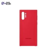 قاب سیلیکونی اصلی گوشی موبایل سامسونگ Galaxy Note 10 Plus قرمز