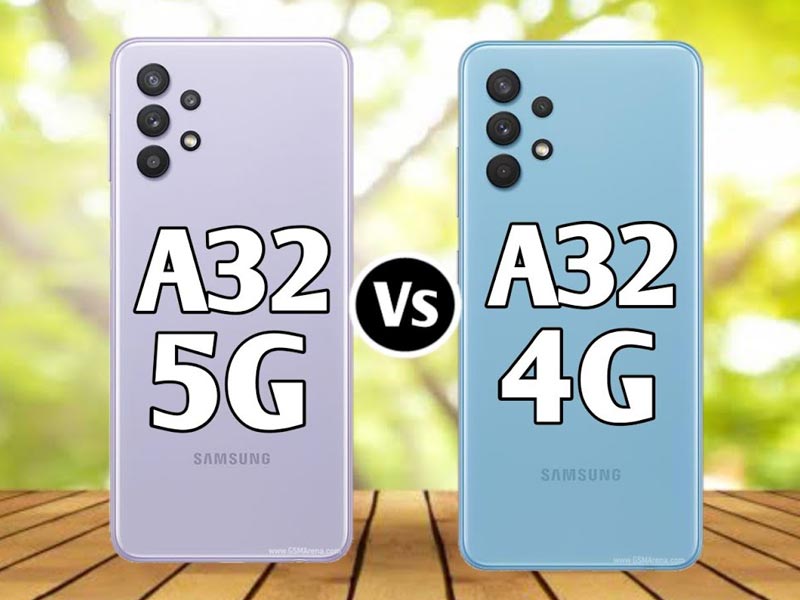 مقایسه-A32-4G-با-A32-5G