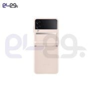 کیف چرمی اصلی سامسونگ Galaxy Z Flip 4 مدل Flap Leather Cover