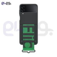 قاب سیلیکونی با بند اصلی سامسونگ Galaxy Z Flip 4 مدل Silicone Cover with Strap