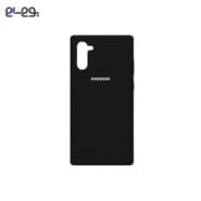 قاب سیلیکونی Note 10 مشکی