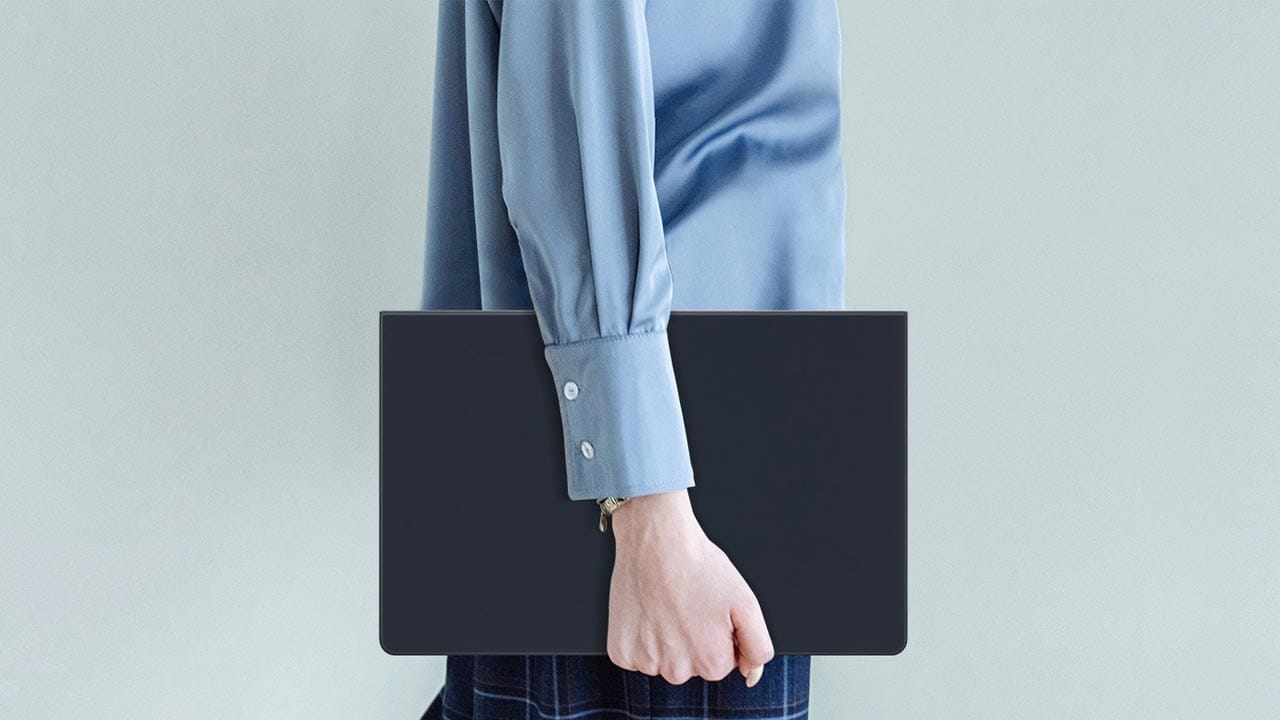 کیف کلاسوری Tab S9+ سامسونگ با کیبورد
