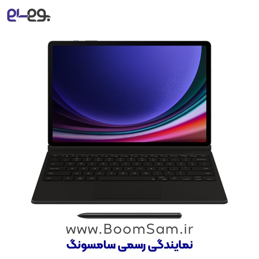 قاب محافظ سامسونگ Tab S9 FE Plus با کیبورد و تاچ پد