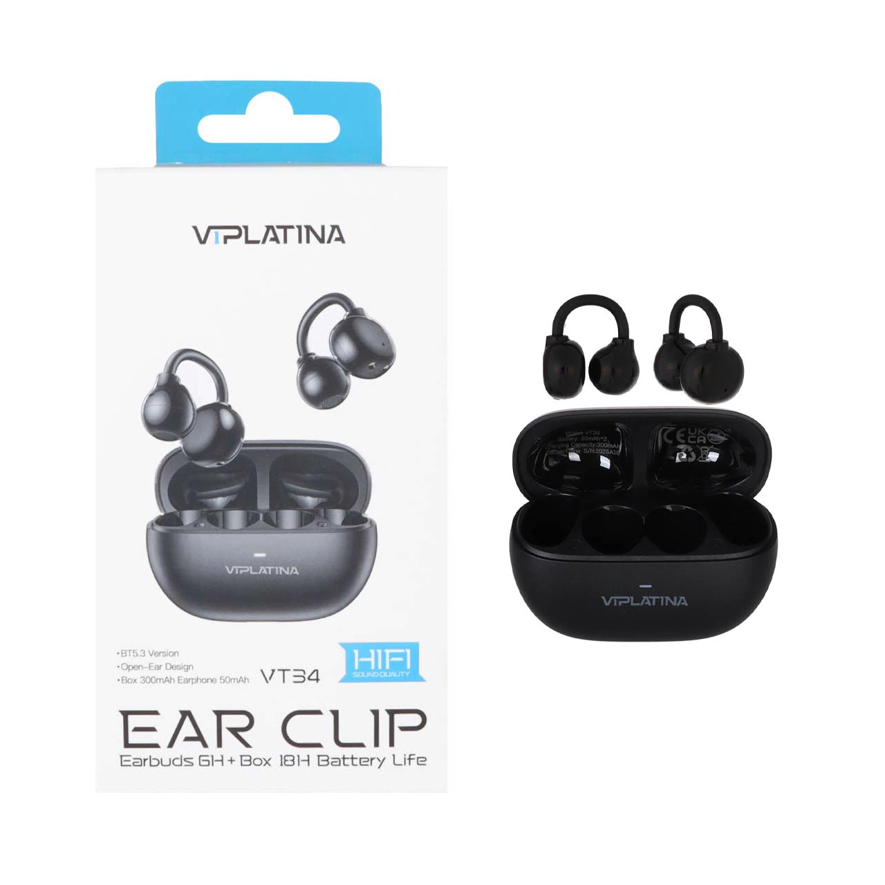 ایرفون بی سیم VIPLATINA مدل VT34