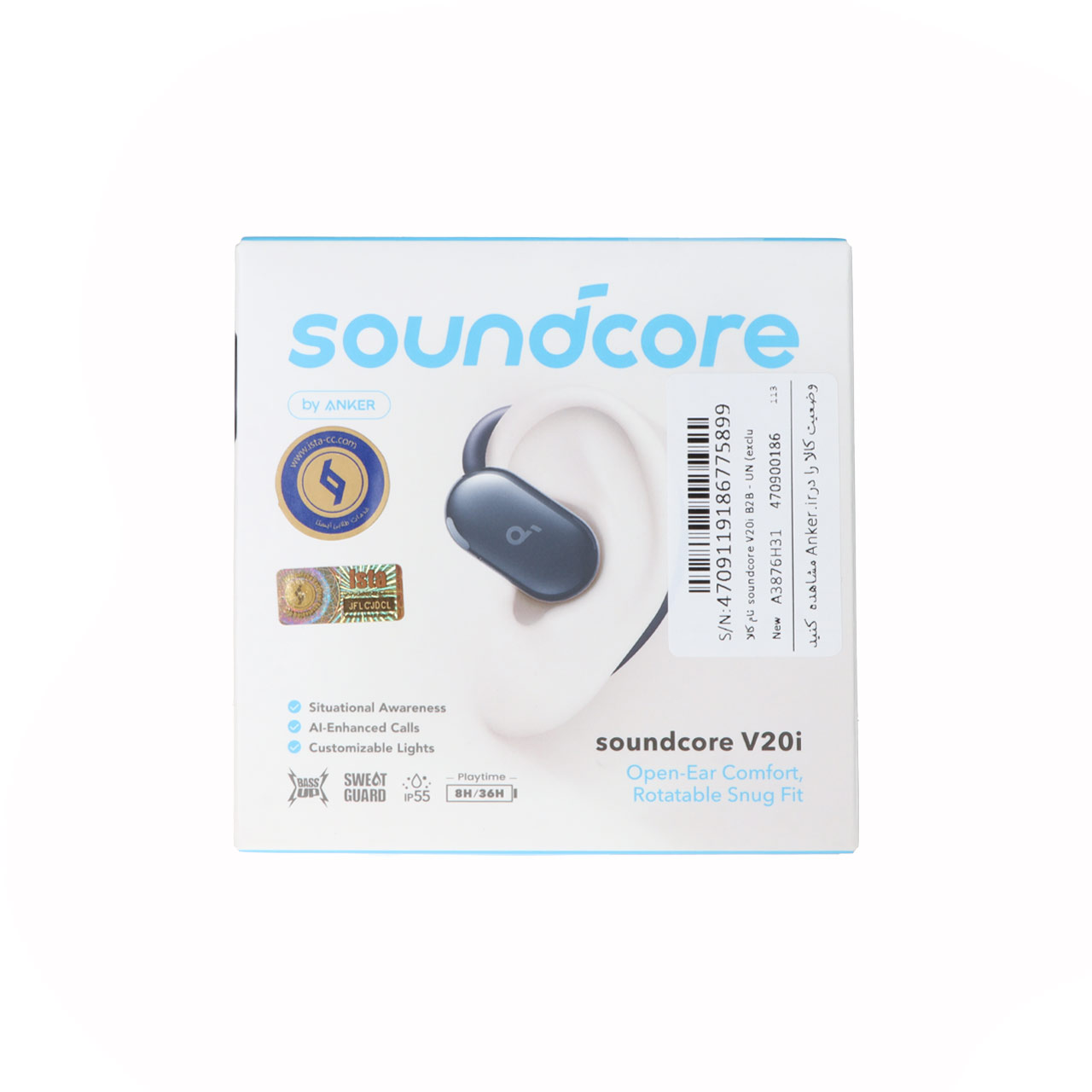 هندزفری بلوتوثی ANKER مدل Soundcore V20i A3876H31
