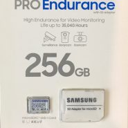 کارت حافظه سامسونگ 256 گیگابایت microSDXC  EVO Plus 4K Ultra HD کلاس 10 استاندارد UHS-I U3 A2 V30 سرعت 100MB/s به همراه آداپتور SD